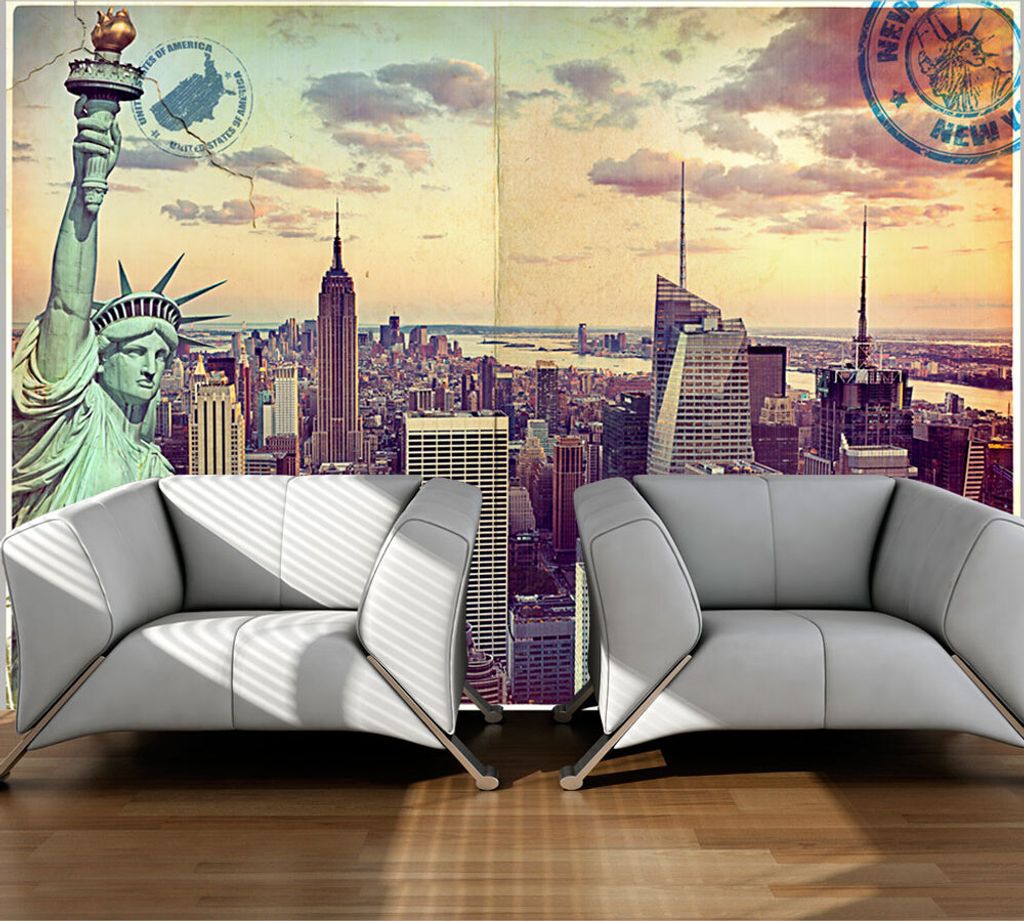 Basera Fototapete Motiv New York 10110904-22, Vliestapete, 200x140 cm