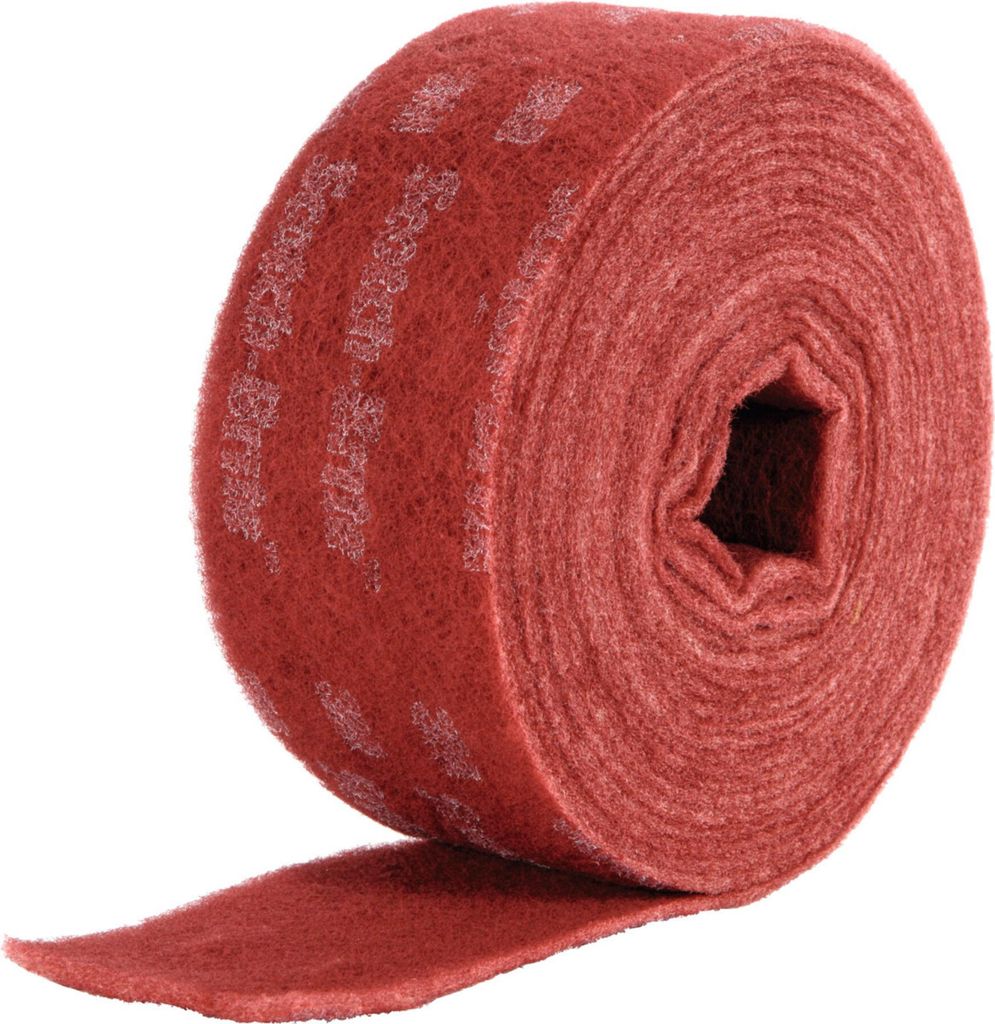 Scotch-Brite Durable Flex Vliesrolle DF-RL, 100 mm x 10 m, A/O VFN | Packung (1 Rolle)