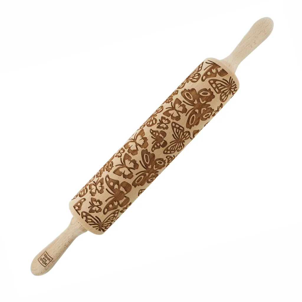 Idea Regalo Cucina: Mattarello MoodForWood Farfalla in Legno 43cm