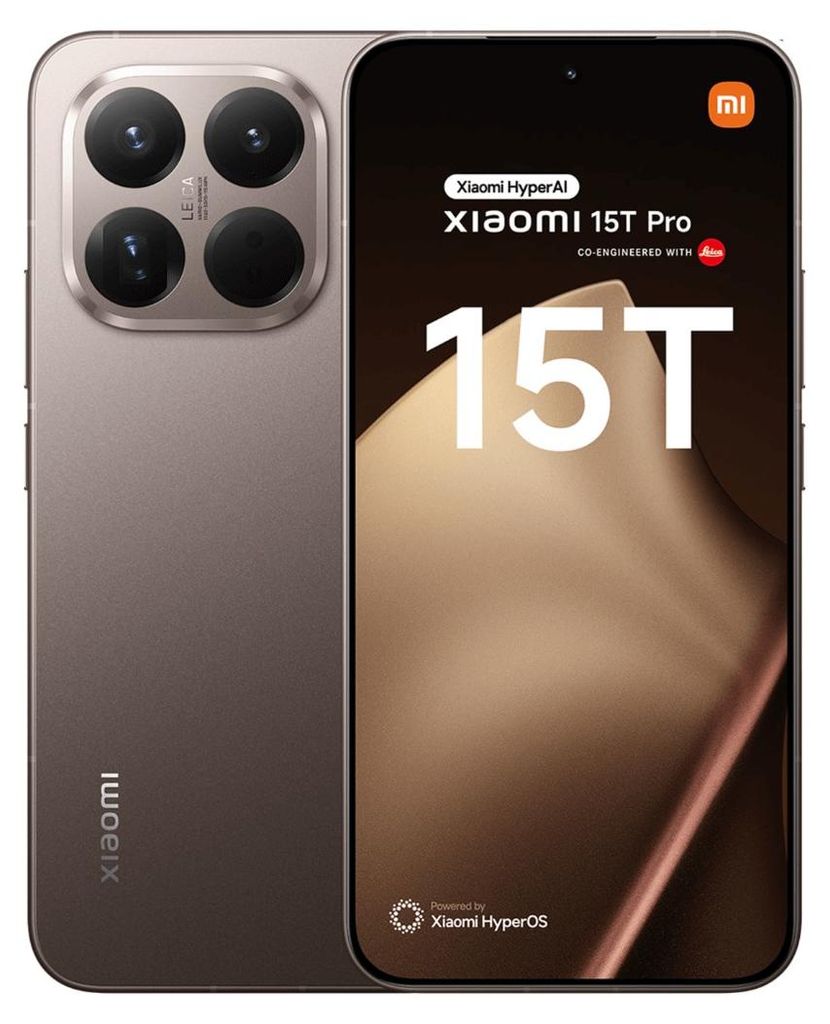 XIAOMI 15T Pro 5G Smartphone 12GB/1TB Hnědý Obrázek produktu 