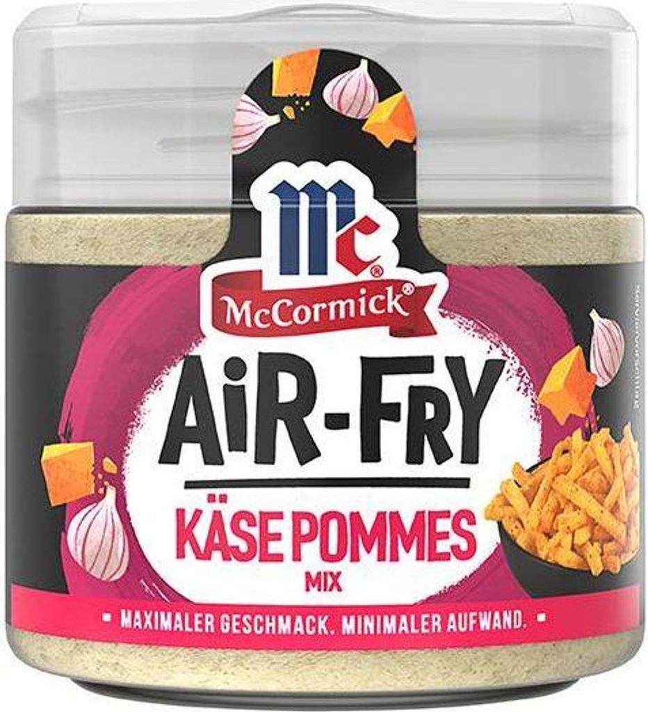 McCormick Air-Fry Käsepommes Mix 95g Airfryer Pommes Wedges Gewürz