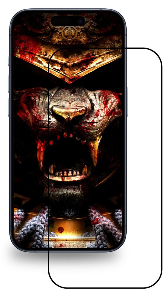 1x 9H Panzerglas für iPhone 15 3D KLAR FULL COVER echtes Tempered Glass Displayschutz Schutzglas Displayglas Schutzfolie Screen-Protector