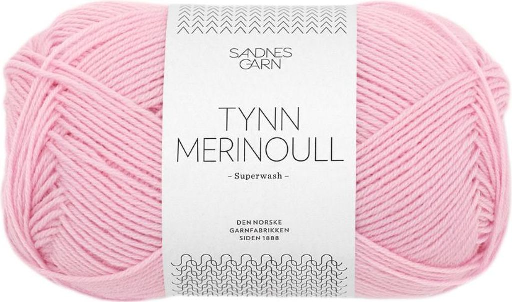 Sandnes Tynn Merinoull 50g 4813 pink lilac