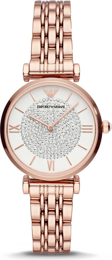 Emporio Armani Analoguhren für Frauen Gianni Roségold One Produktbild 