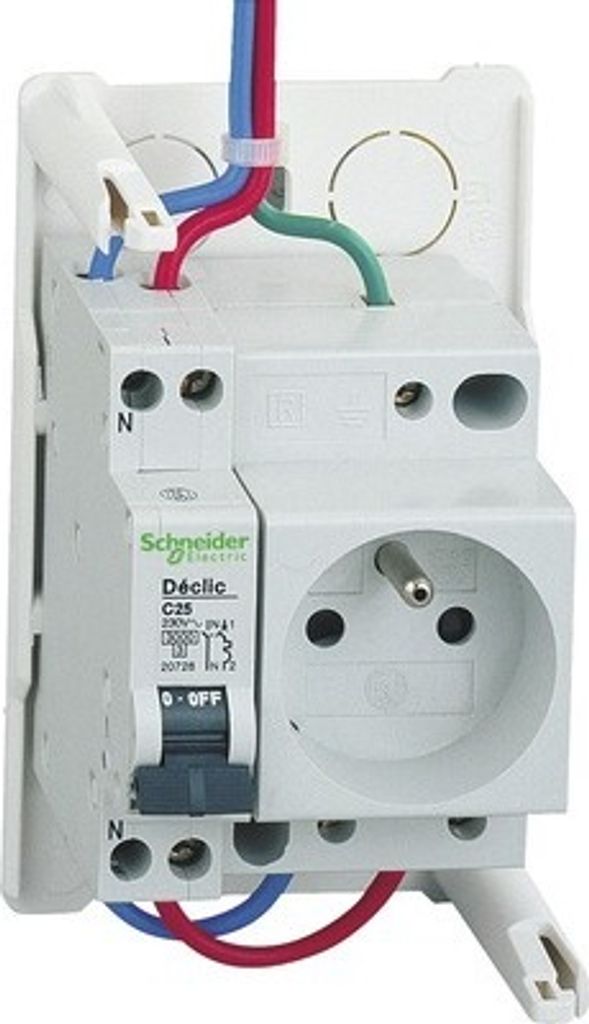 Schneider Electric Aufputzverteiler Mini Opale, IP 30, 1x4 Module, ohne Tür 13394