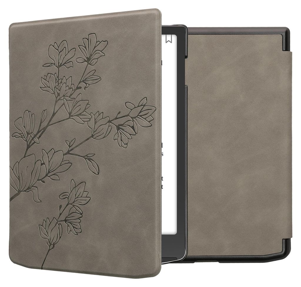 kwmobile Schutzhülle für Pocketbook InkPad 4 / Color 3 / Color 2 / Vivlio InkPad 4 / InkPad Color 3 Hülle - eReader Case aus Kunstleder mit Auto...