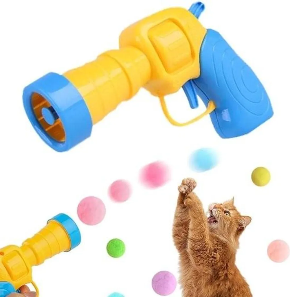 Jouets pour chats d'intérieur - 100 balles interactives pour s'amuser seul
