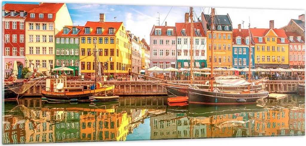 Bilder auf glas - Segelboote Wasser Architektur Hafen - Produktbild 