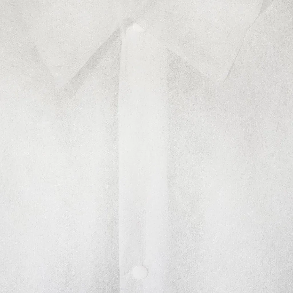 Blouses médicales jetables blanches pour labo et industrie taille M