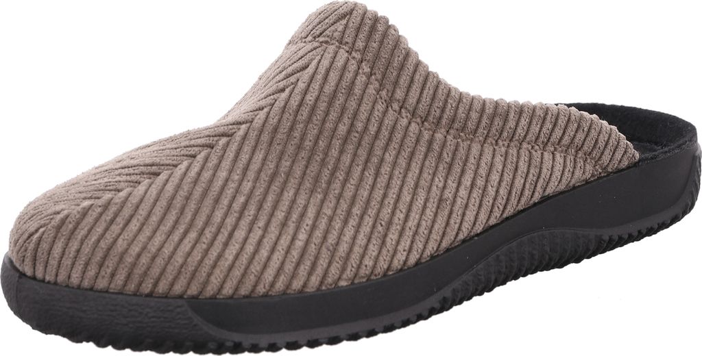 Rohde Herren Pantoffel Textil PVC Sohle Cord Soltau-H 2787, Größe:43 EU, Farbe:Grün