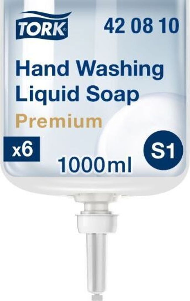 Tork - Sapone per mani S1 non parcellizzato 1000ml 420810 | Immagine del prodotto 