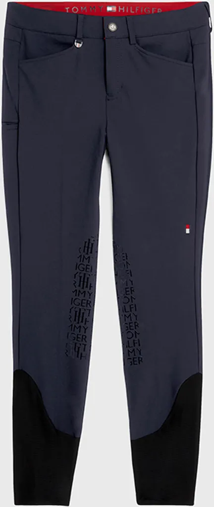 Pantalon d'équitation technique Tommy Hilfiger Pro bleu marine en L