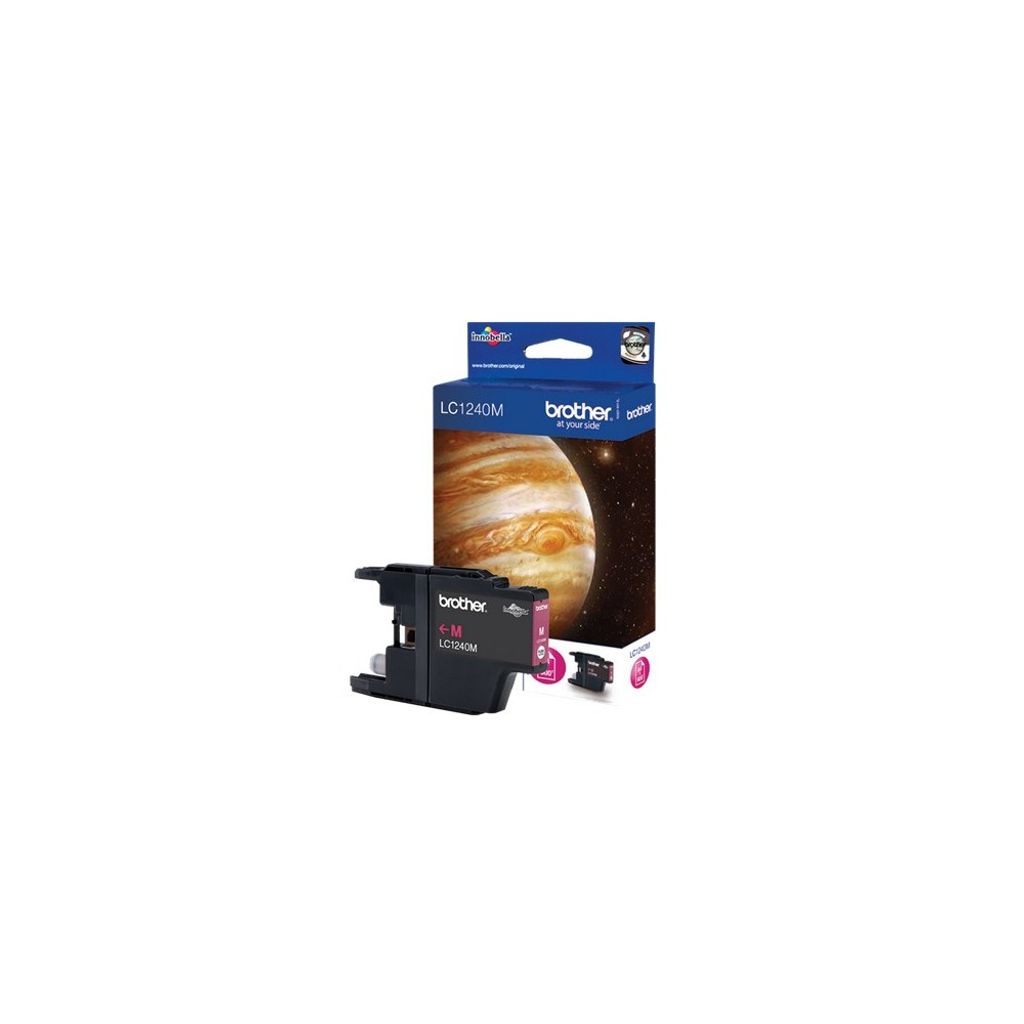 Brother LC1240M Tintenstrahl Tintenpatrone - Magenta - Original - 1 Pack - 600