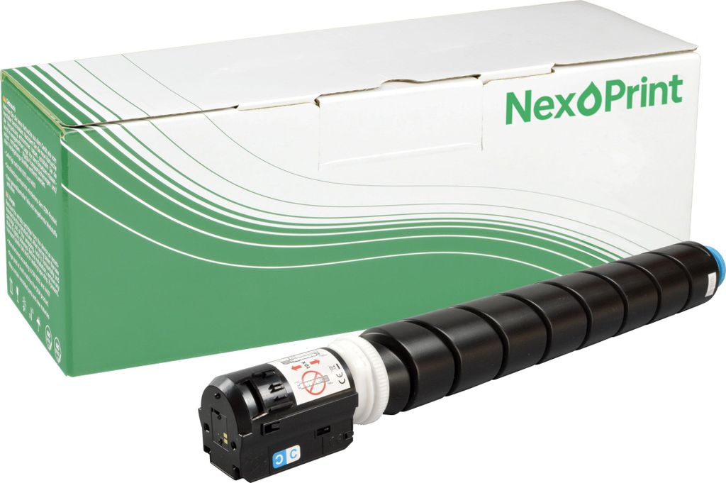NexoPrint 1395C002 C-EXV54 cyan Toner kompatibel zu Canon IR-C 3125 i imageRUNNER Advance C 3025 i imageRUNNER C 3125 i cyan 9250 Seiten
