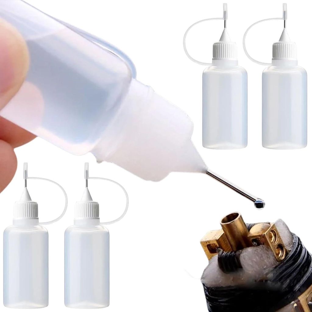 Kleber-dispenserflaschen - Kunststoff-Tropfflaschen - Applikatorflaschen - Spitzen- und Nadelspitzen-Gelkleberflaschen