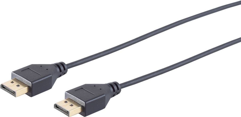 shiverpeaks BASIC-S DisplayPort 1.2 Kabel schwarz 1,5 m