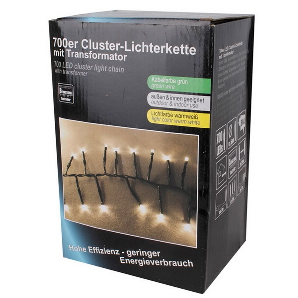 LED svetelná reťaz CLUSTER 700 LED - 8 funkcii Obrázok produktu 5