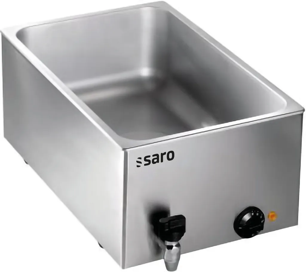 Bain-marie pour buffet et service chaud modèle BMH 160 en inox