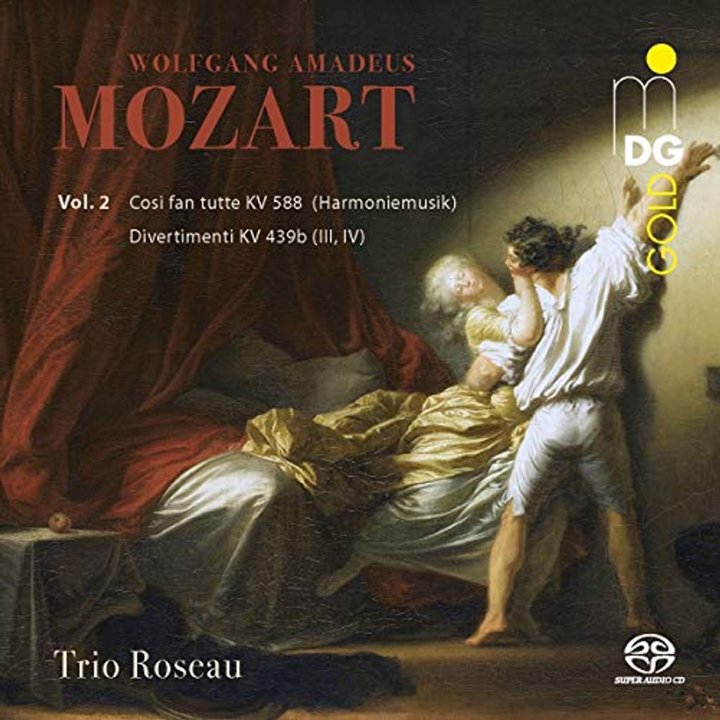 Trio Roseau - Wolfgang Amadeus Mozart: COSI -Fan Tute Kv588 (Harmoniemusik)/... CD