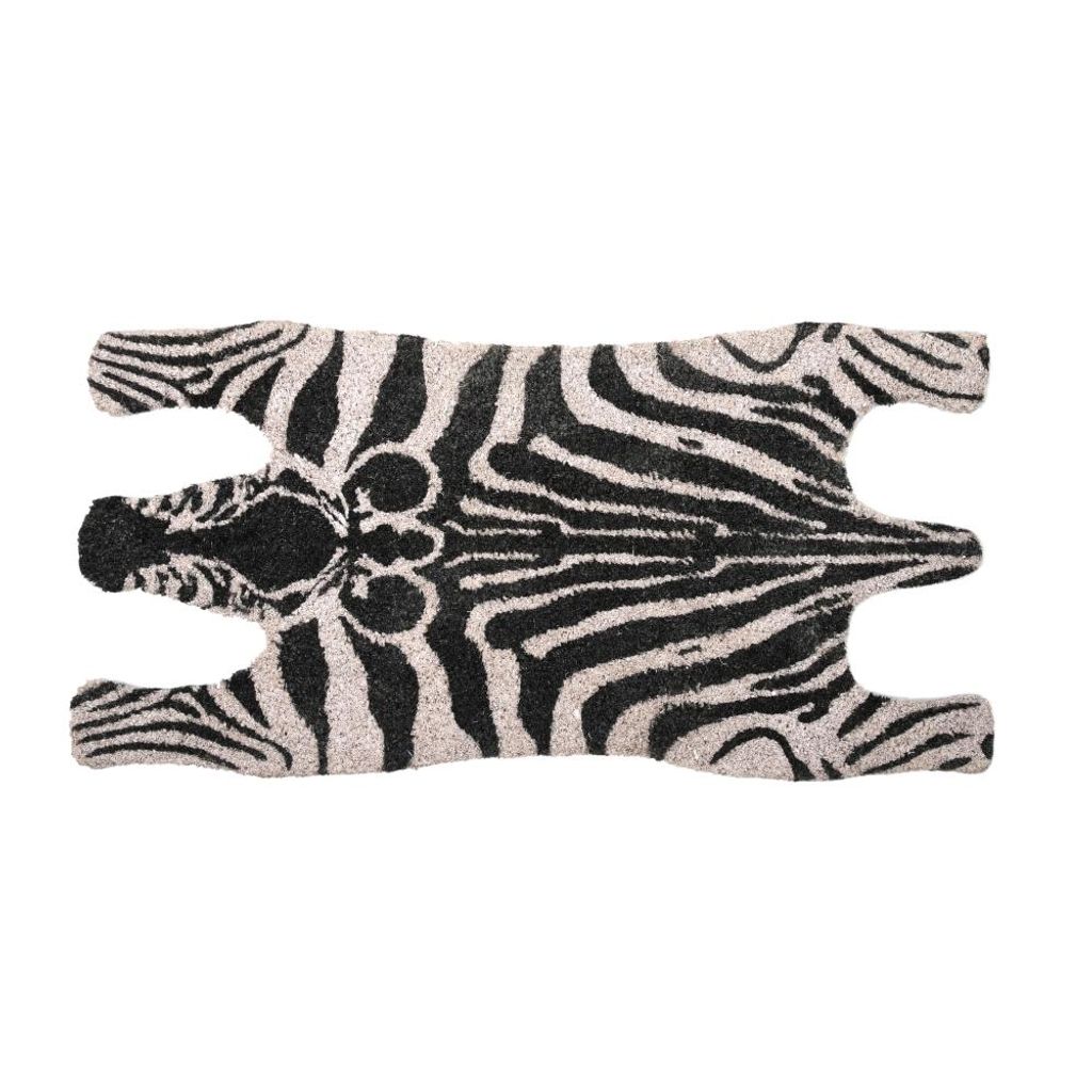 Esschert Design | Fußmatte Zebra - 75x37,5 cm - Kokosfaser Produktbild 