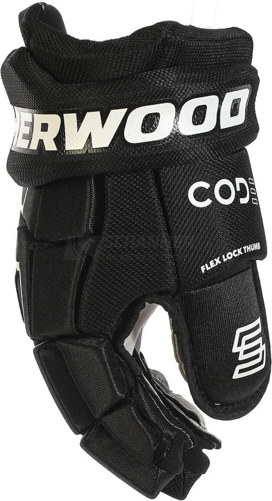 Gants Sherwood Code Encrypt 4 Bambini Noir 9 Pouces pour Hockey