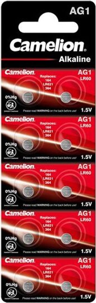 CAMELION Alkaline AG1 / LR60 / LR621 / 364 / BP10 Produktbild 1