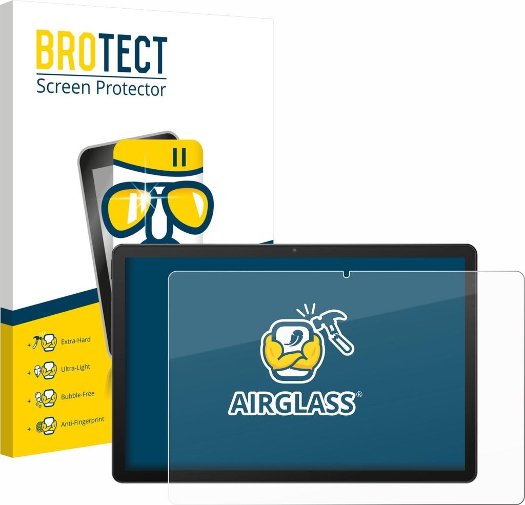 BROTECT Schutzglas für Sunmi CPad 14" Schutzfolie Panzer Folie Glas Display Schutz klar