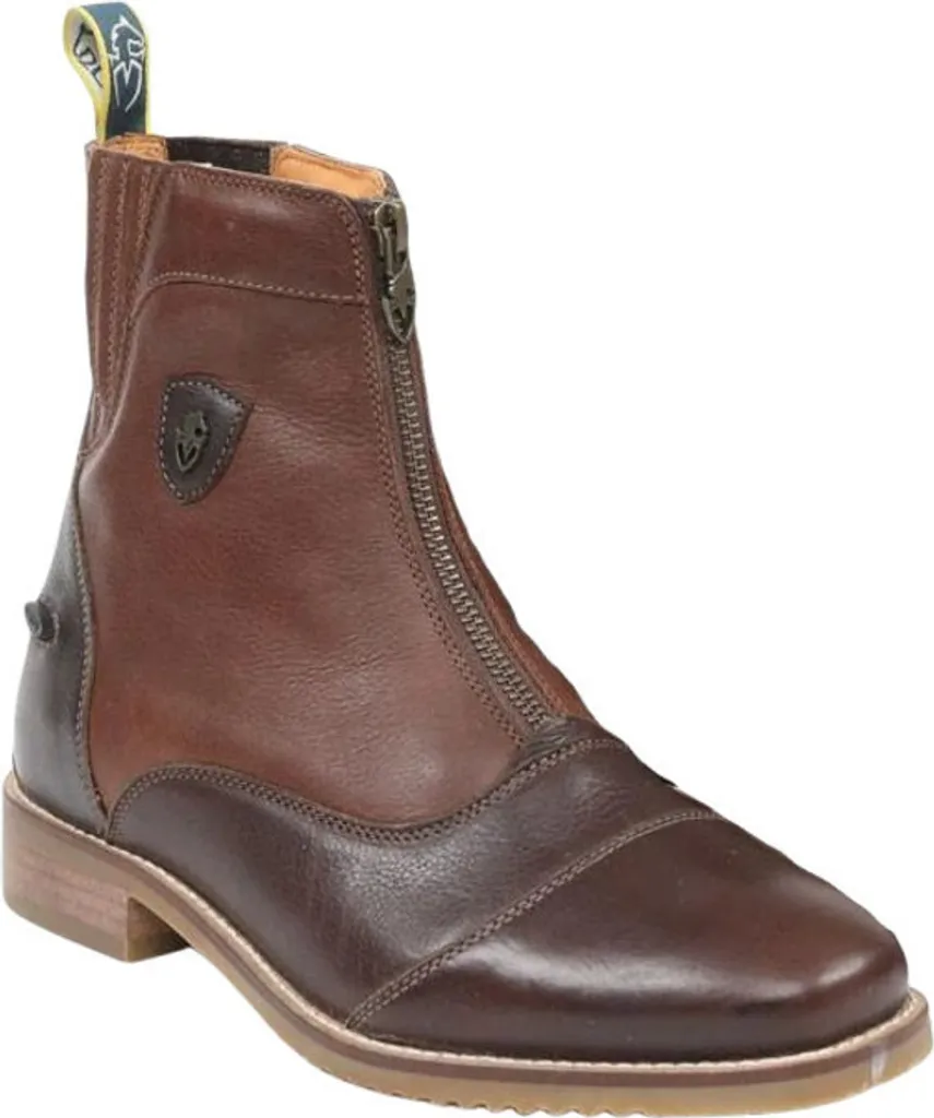 Bottes d'écurie femme Moretta Viviana en cuir marron ER668 - Taille 43