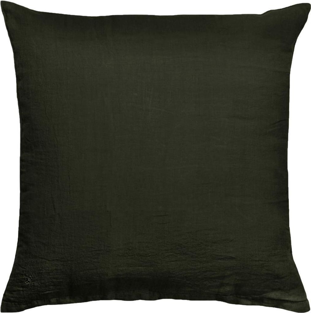 Zoeppritz Leinen-Kissenbezug Stay Farbe forest Größe 80x80