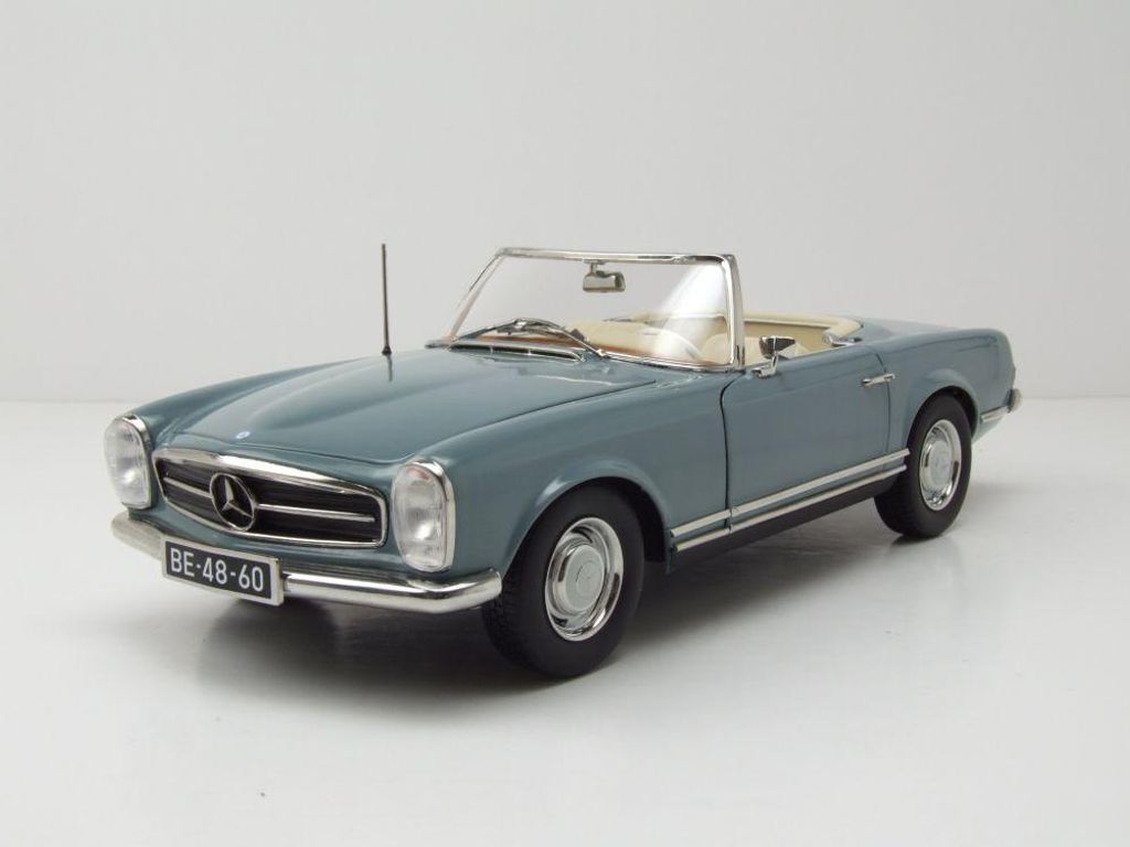 Norev 183992 Mercedes 230 SL Pagode W113 1963 hellblau Knockin on Heavens Door 1:18