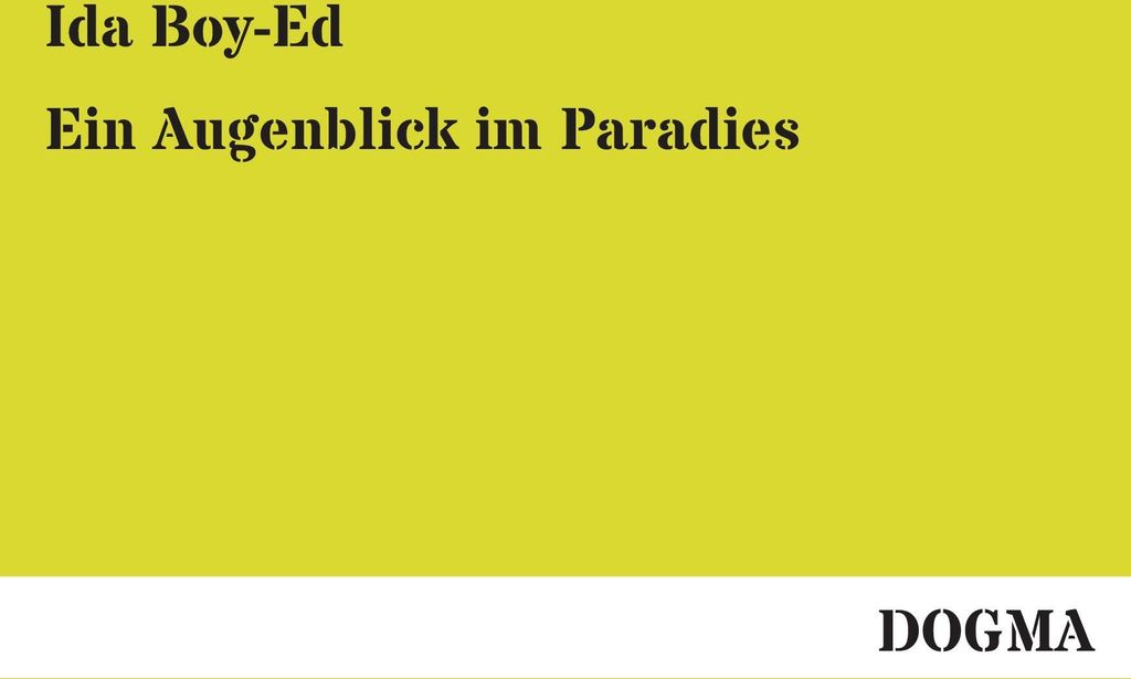 Ein Augenblick im Paradies
