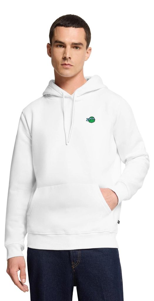 Spreadshirt TMNT Leonardo Stick Herren Premium Hoodie, M, Weiß