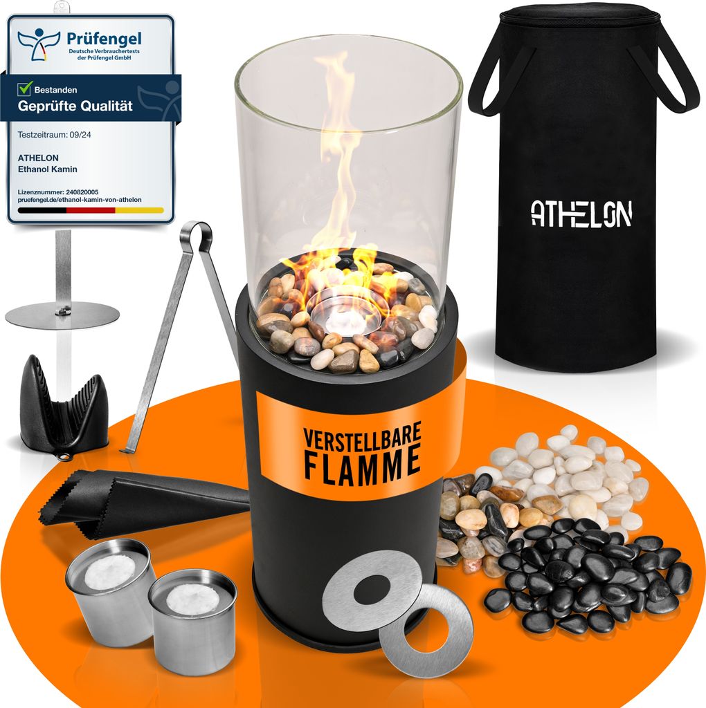 ATHELON® Ethanol Kamin [Outdoor & Indoor] - Bioethanol Produktbild 