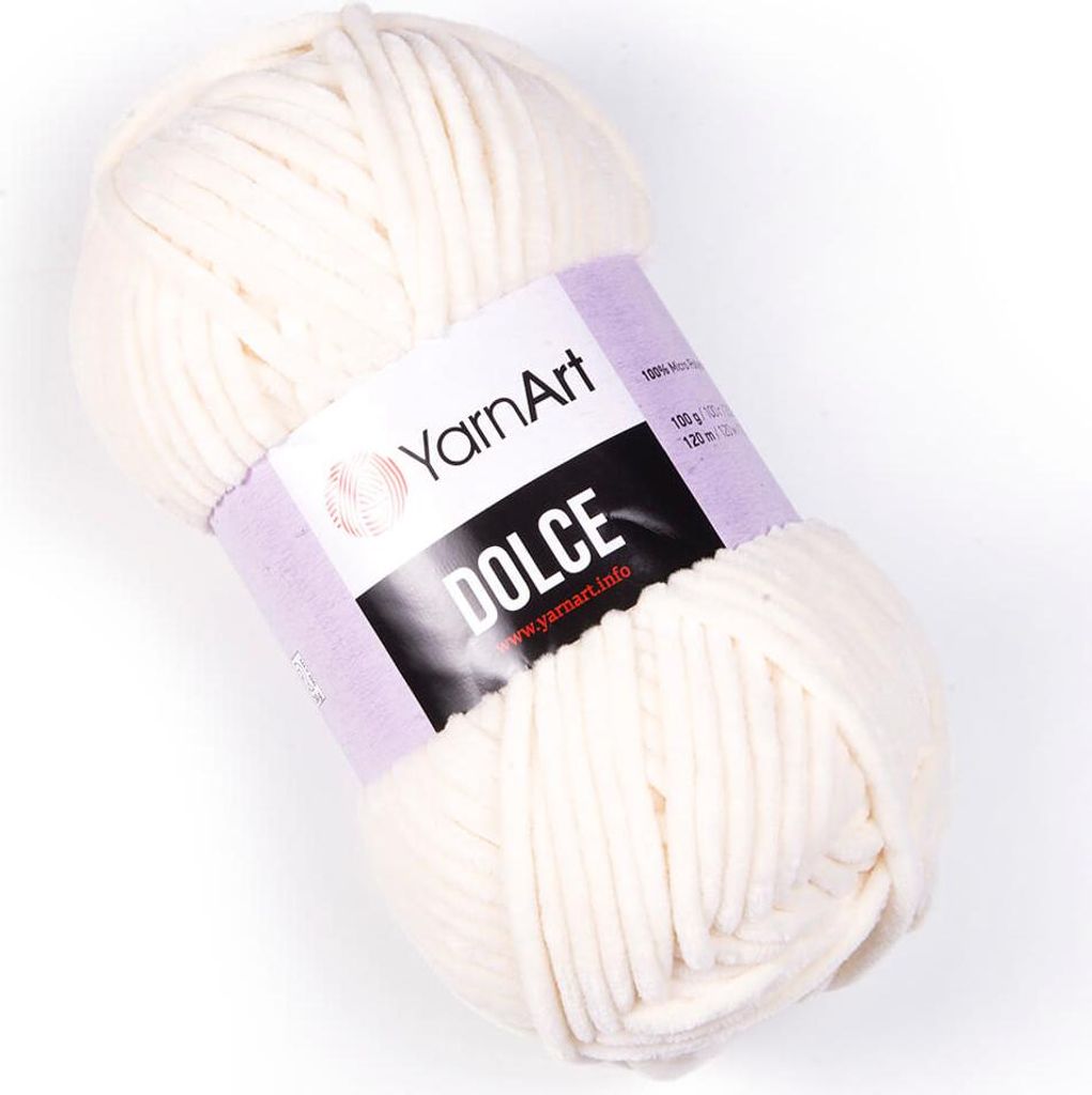 A ball of white yarn on a white background.
