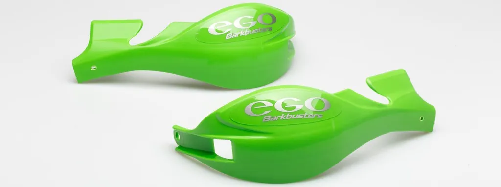 Coques Protège-mains EGO Vertes : Accessoire de Protection Moto SW-MOTECH