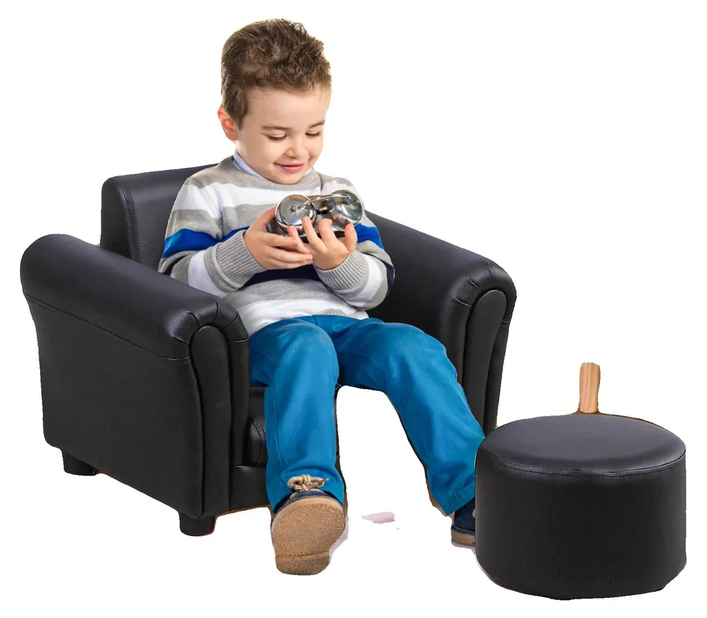Fauteuil bois pour enfant avec finition non toxique et montage rapide