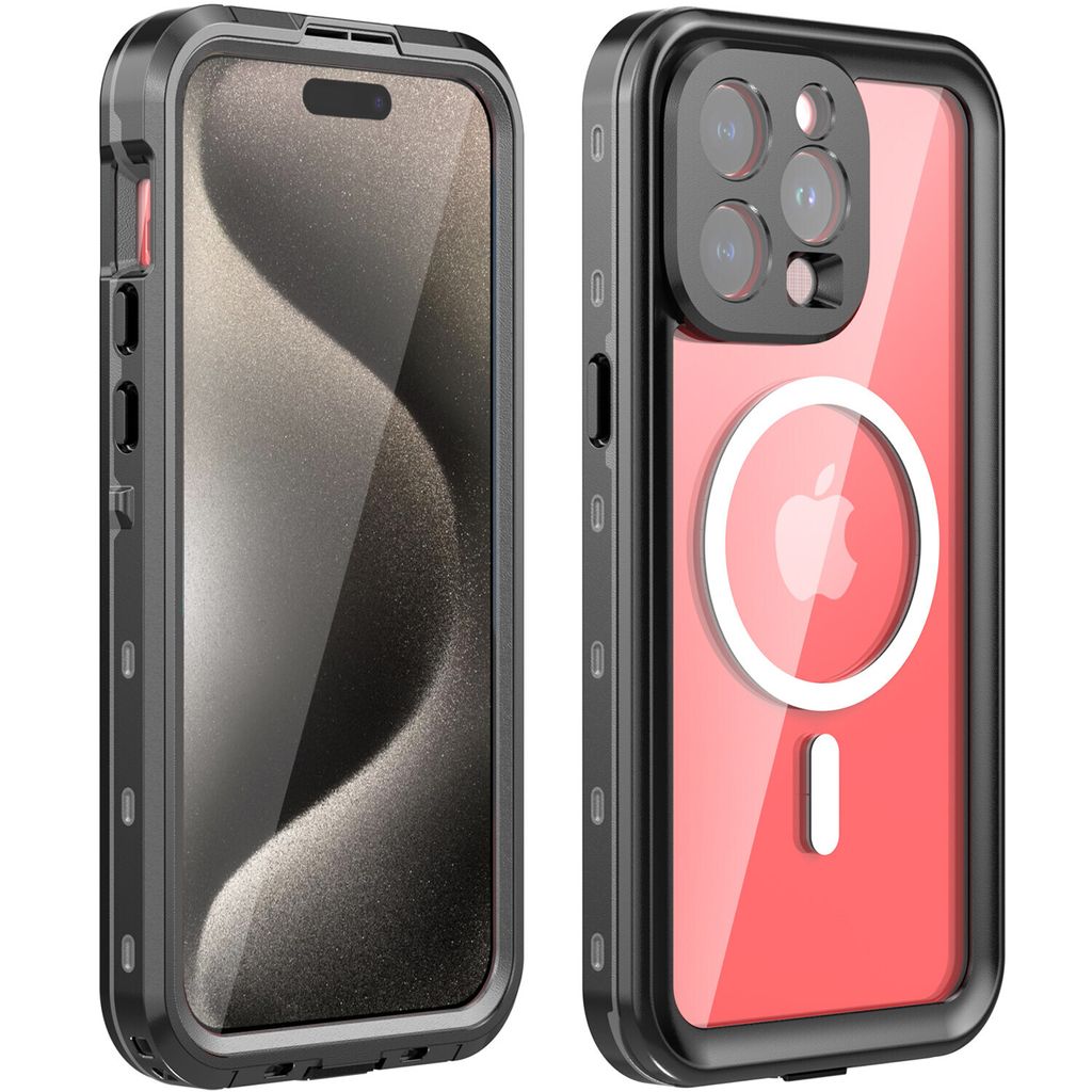 Vodotěsné pouzdro pro iPhone 15 Pro, kompatibilní s Obrázek produktu 