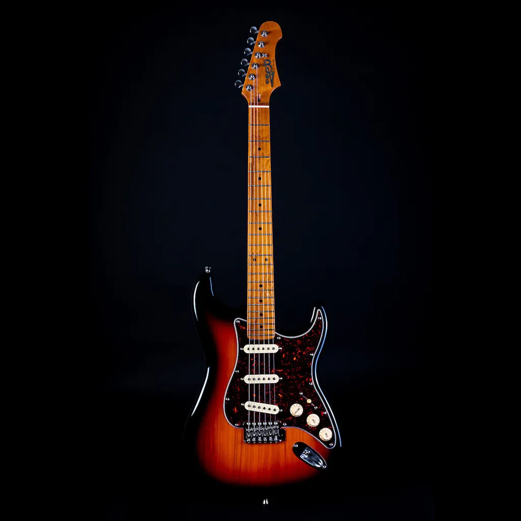 Guitare électrique débutant Jet Guitars JS-300 SB Sunburst style S