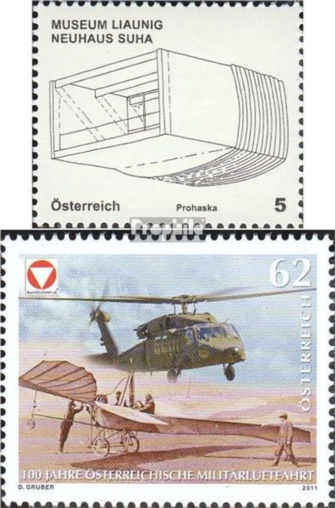 Briefmarken Österreich 2011 Mi 2942,2943 (kompl.Ausg.) gestempelt Kunsthäuser