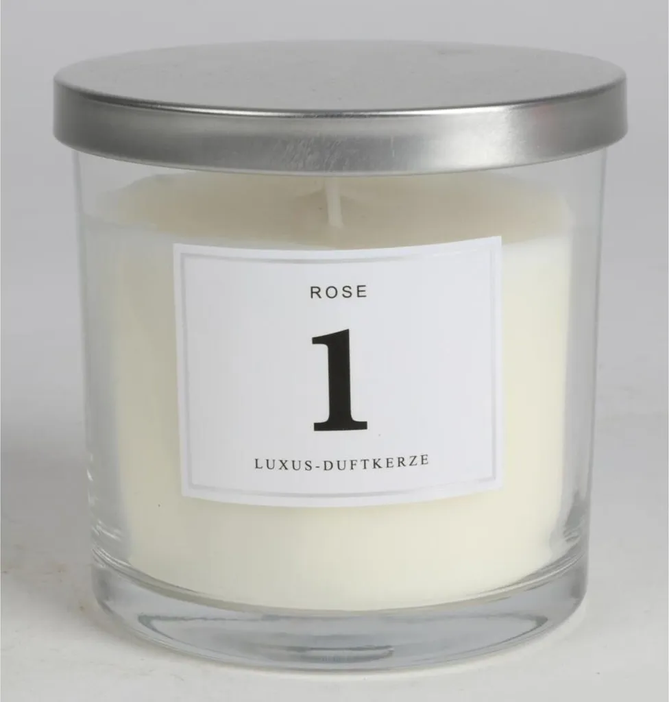 Éliminez les Odeurs avec le Lot de 12 Bougies Parfumées Rose en Verre