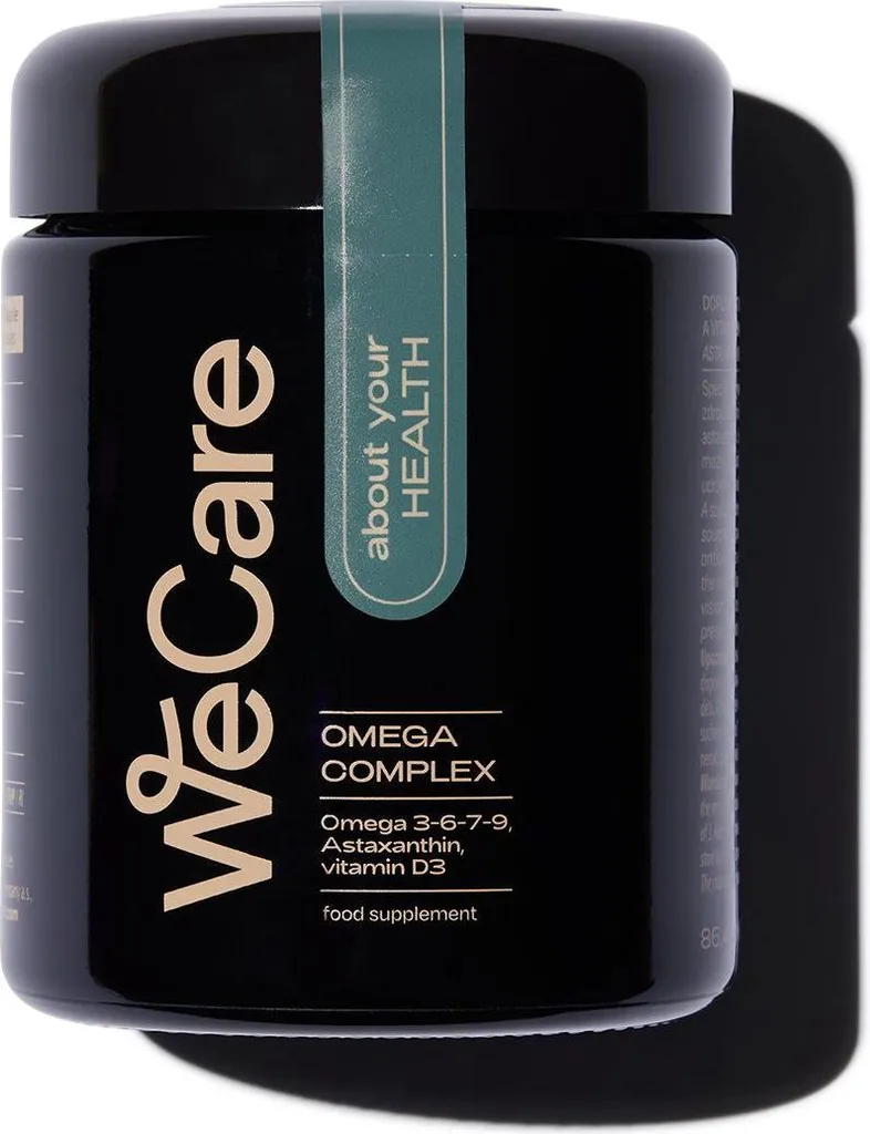 Complexe Oméga WeCare Haute Concentration : Bienfaits Santé en 60 Kapslí