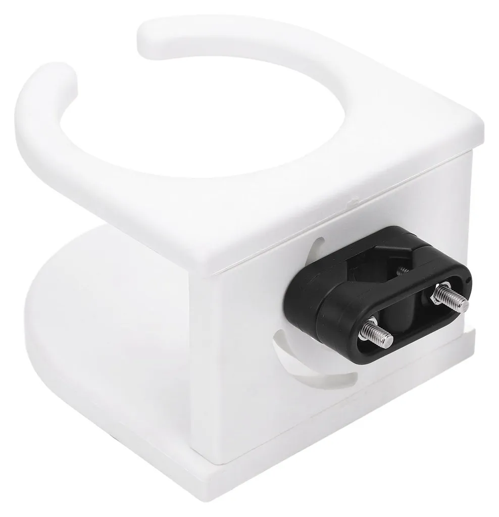 Porte-gobelet rotatif à triple ventouse, fixation stable pour pont