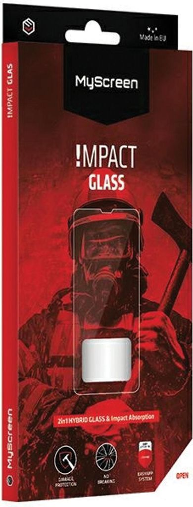 Ms Impactglass Iphone 13 Pro Max 6.7Nero vetro ibrido Immagine del prodotto 