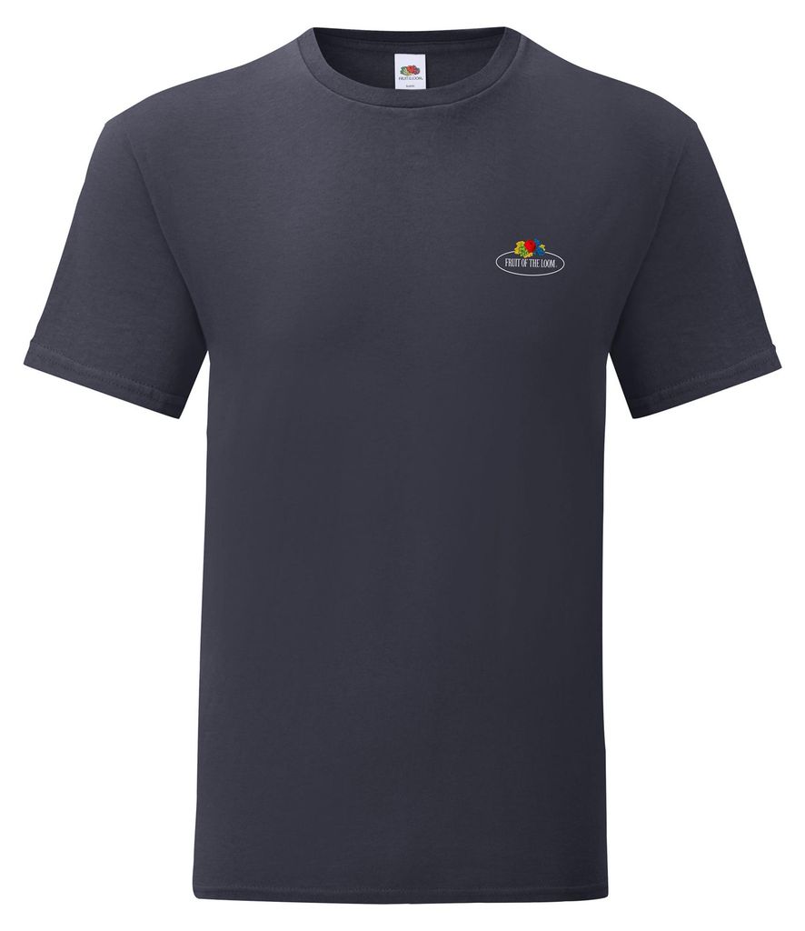 Fruit of the Loom Iconic 150 T-Shirt mit Vintage-Logo auf Produktbild 