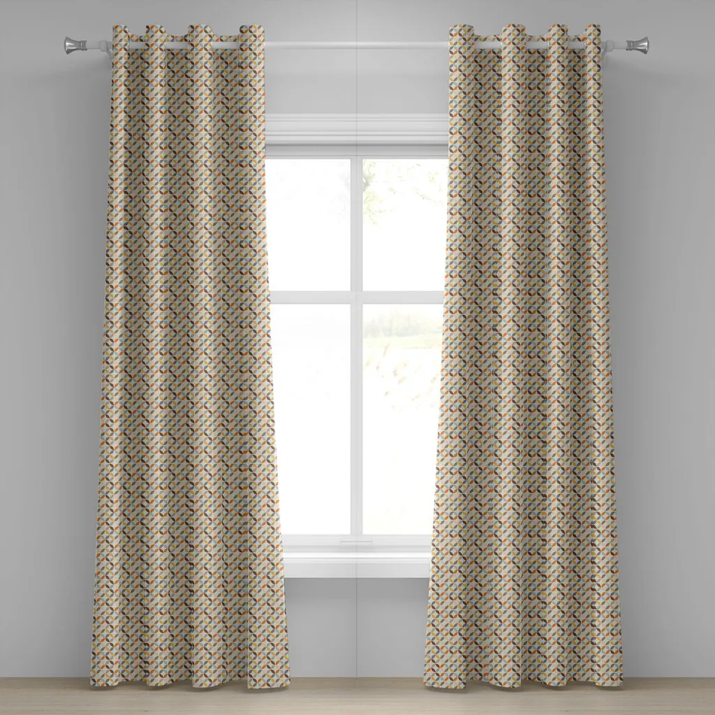 ABAKUHAUS Tenda Geometrica 280x245 Multicolore - Arredo Moderno Casa