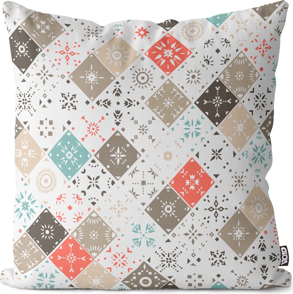 VOID Kachel Fliesen Design Norwegen Kissenbezug Kissenhülle sofa couch wohnzimmer dekoration wasserfest Outdoor Garten Kissen bezug deko