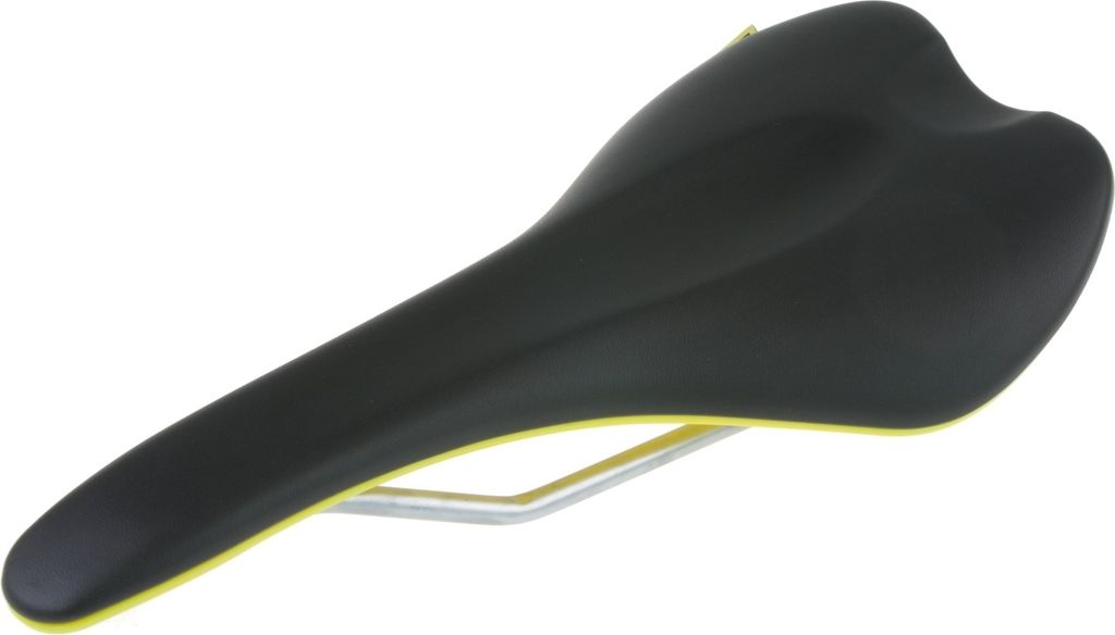 Contec Unisex Fahrradsattel Neo Pace Zone , Schwarz Gelb