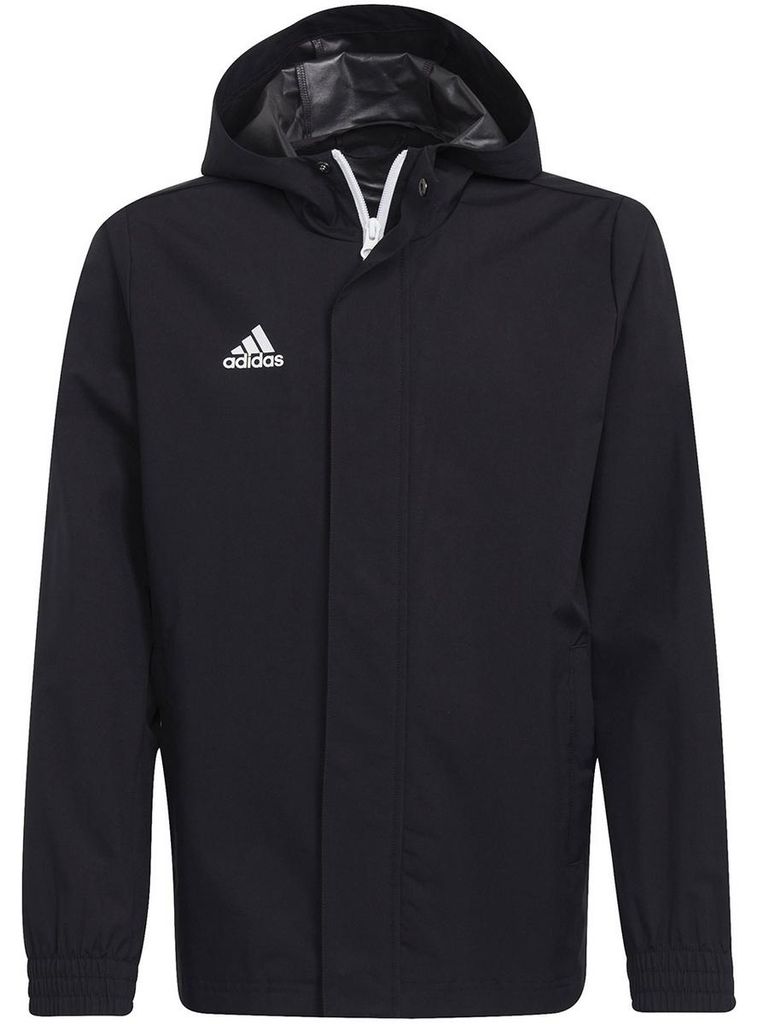 Adidas - "Entrada 22" Jacke für Kinder - Allwetter MR2027 (128) (Schwarz)