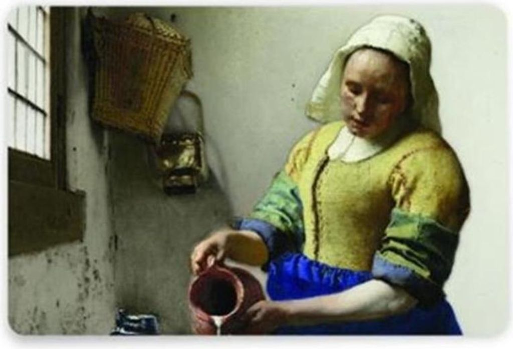 Tischset Vermeer, die Milchmagd