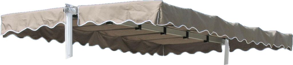 Ersatzdach Standmarkise Dubai Markise Beige 375 x 225 cm Produktbild 